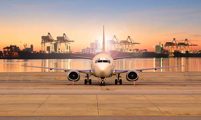Air freight import and export solutions